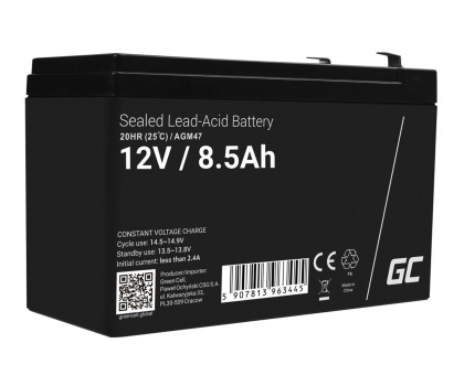 Akumulator AGM Green Cell Akumulator AGM 12V 8,5Ah